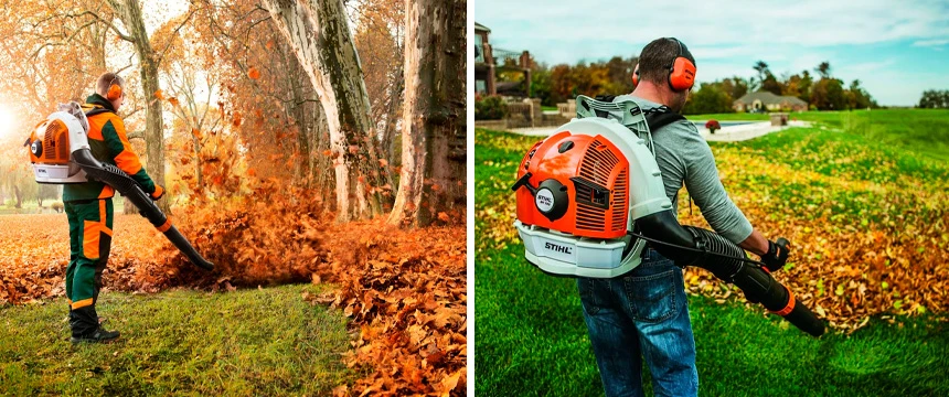 Обзор воздуходувки Stihl BR 600